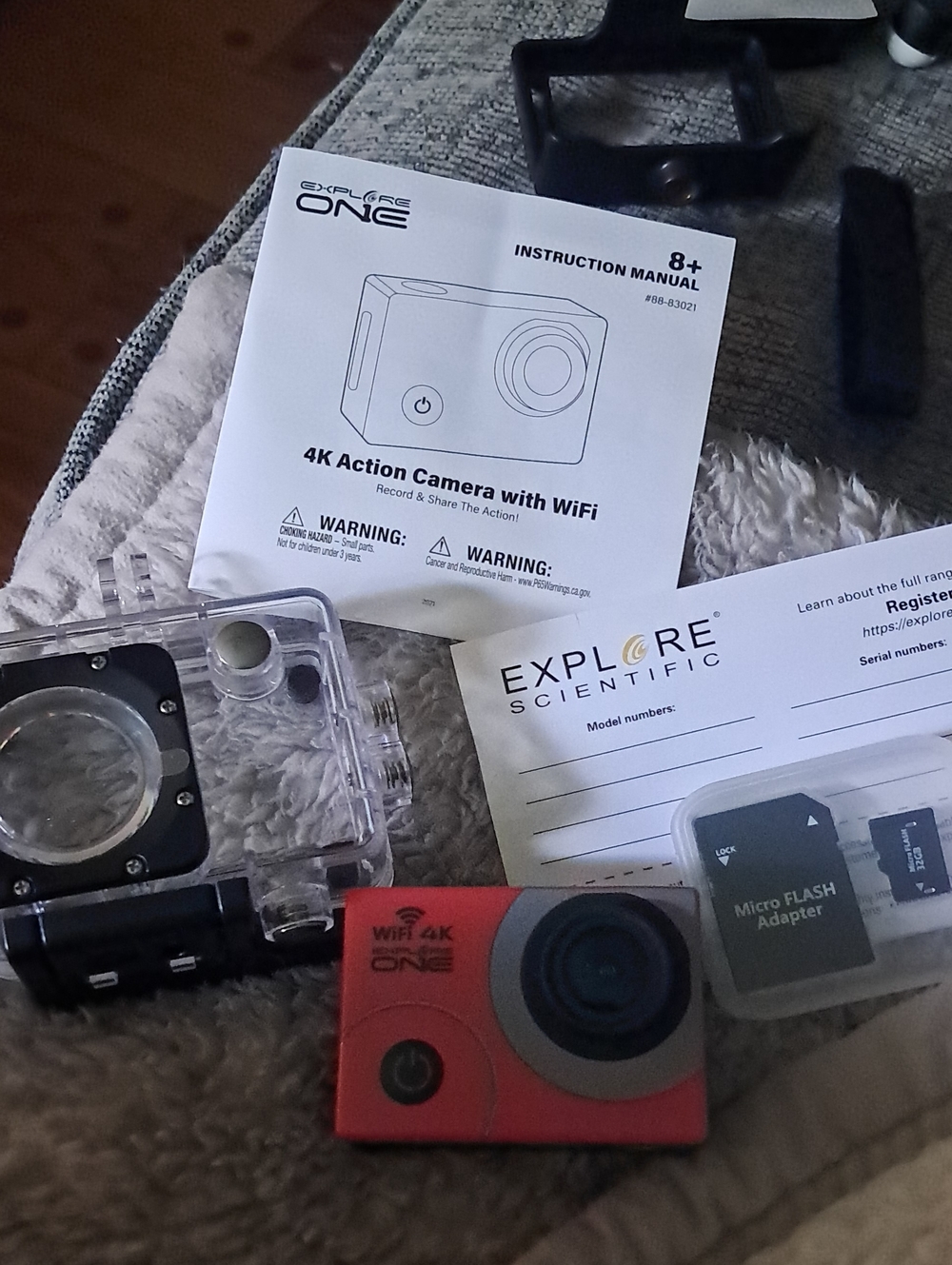 GoPro One 4K Action Camera with WiFi - Red